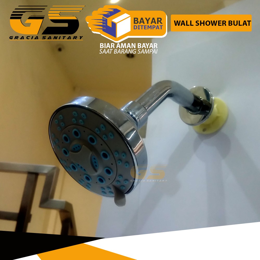 Wall Shower Shower Dinding/ Shower Tembok Diameter 3inch