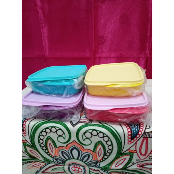 COD Lolly TUP 1 pcs Tempat bekal makan bersekat Tupperware ORI Wadah bekal Anak