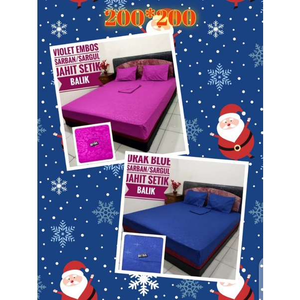 SPREI HOMEMADE MURAH EMBOS 200 x200