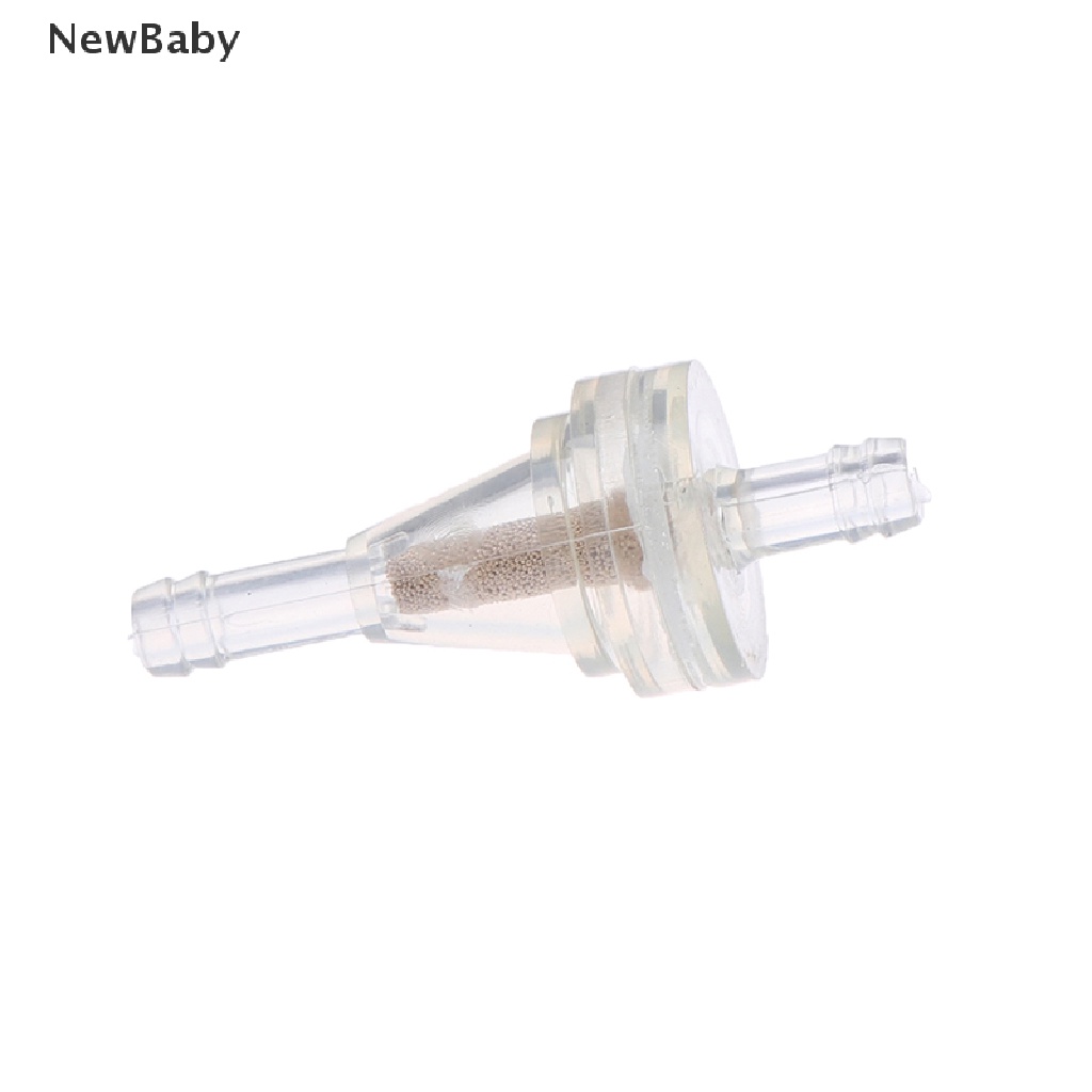 Newbaby Filter Bensin / Oli Inline Bening 1 / 4 &quot;6mm Untuk Motor Universal