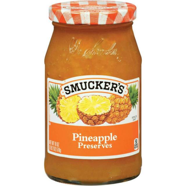 Jual Smuckers Fruit Preserves Pineapple Jam/ Selai Import Nanas