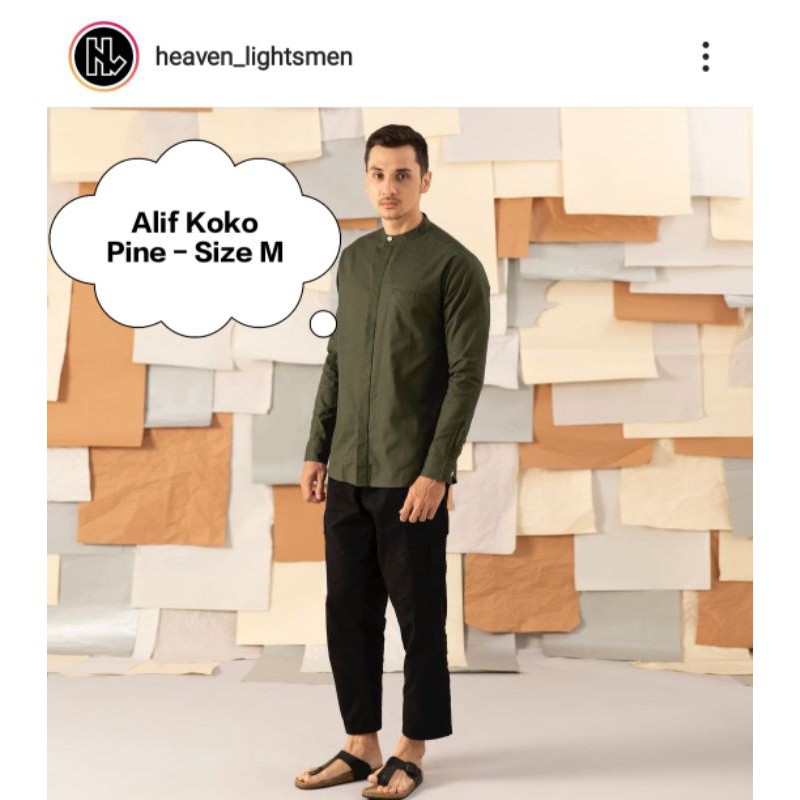 Alif Koko size M by Heavenlightsmen HL Men