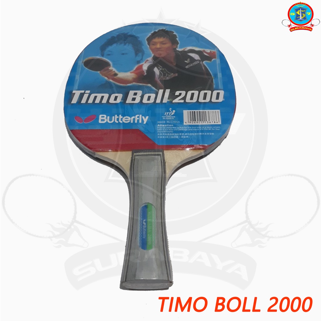 Bet Ping pong BUTTERFLY TIMO BOLL 2000/ BAD PINGPONG BET TENIS MEJA TIMO BOLL BUTTERFLY