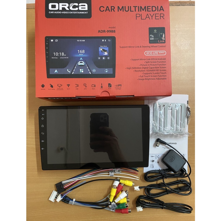 Head Unit Android ORCA ADR 9988 ECO LITE Series 9 Inch