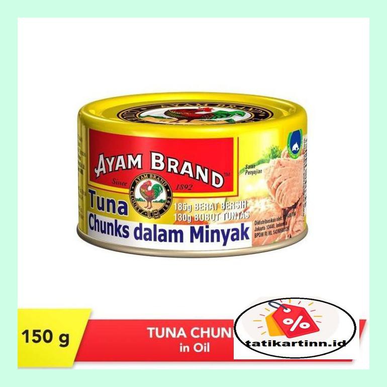 

T4Tksot Ikan Tuna Chunk In Oil 150G Ayam Brand Sotytat