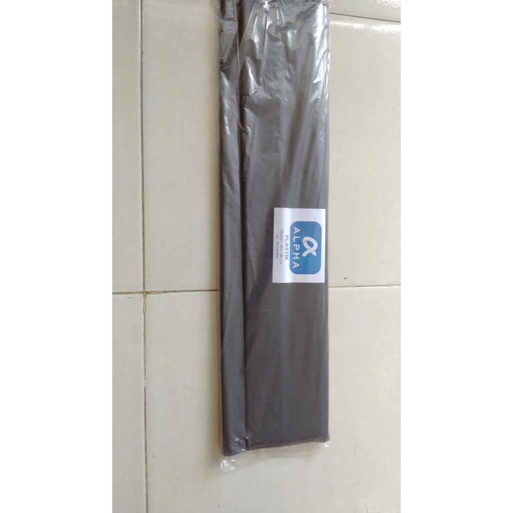 Plastik Sampah Hitam ALPHA Uk. 60X100