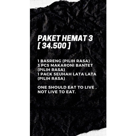 

PAKET HEMAT 3 DNA FOOD