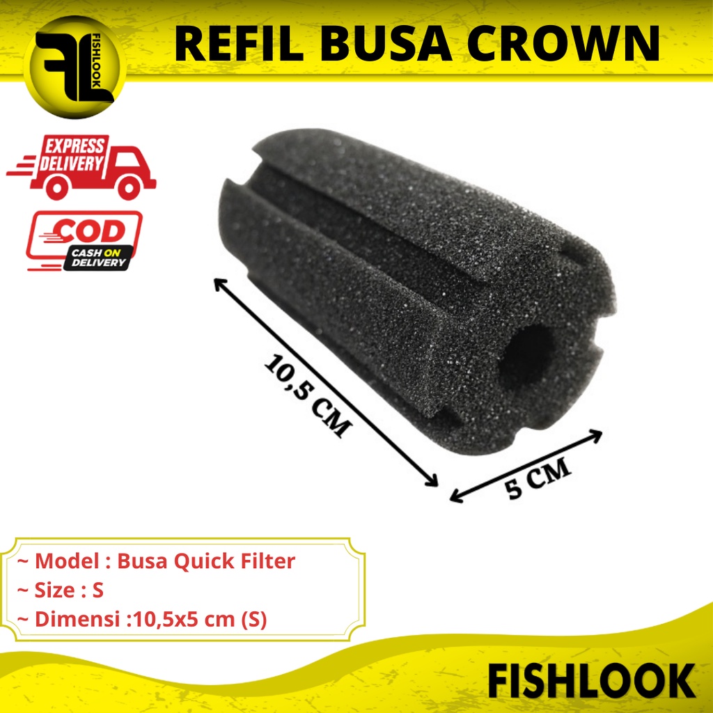 Refill Busa breeding | Bio Foam | Busa Quick Filter Biofoam