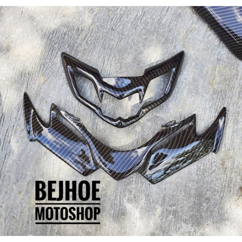 winglet mx king dan cover lampu mx king carbon