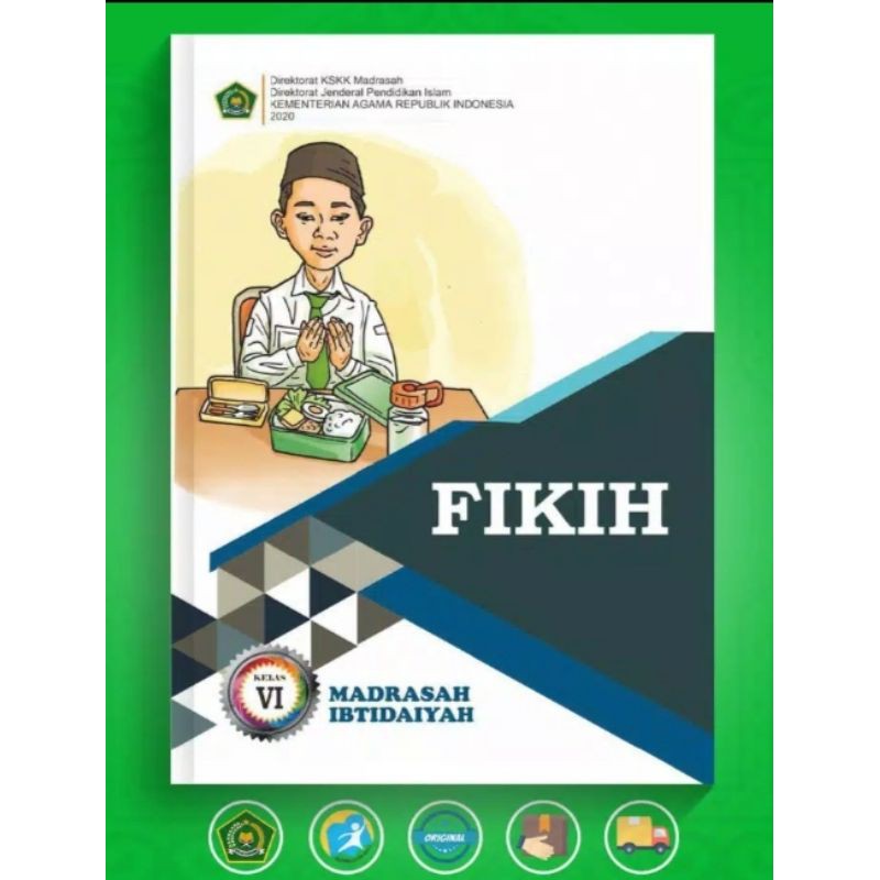 ORI satu paket buku siswa Depag k13 kelas 6 edisi revisi 2020