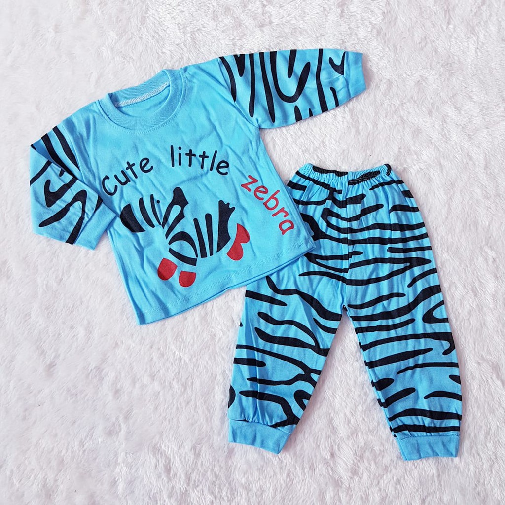 COD Bayar Ditempat Baju Baby Piyama Zebra / Baby Alicia