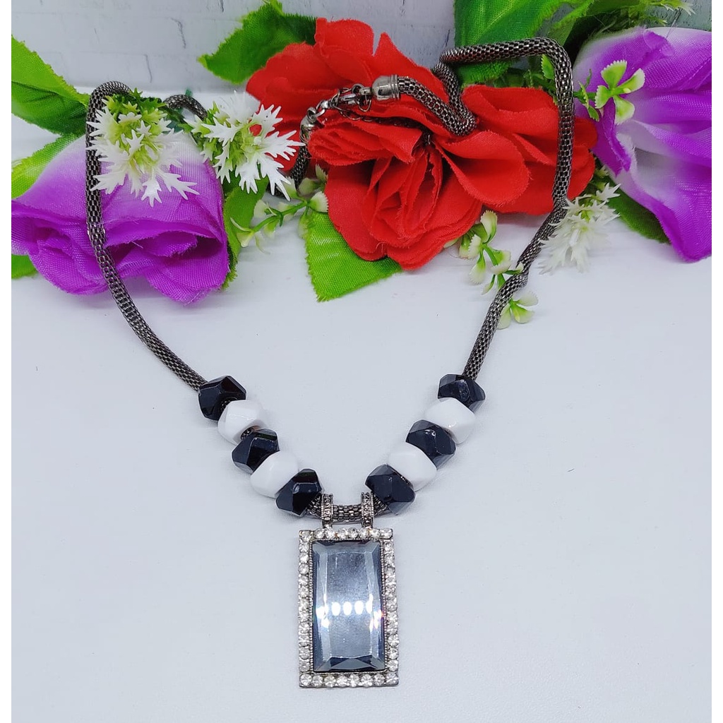 Aksesoris kalung fashion kalung elegan kalung hijab aksesoris cantik kalung daun elegan cantik A1-A5