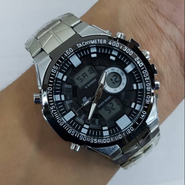 Jam tangan pria casio edifice premium sporty