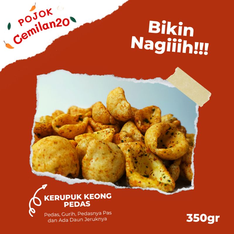 

KERUPUK KEONG PEDAS