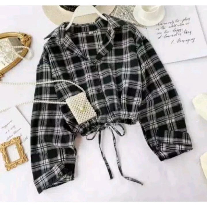 KEMEJA KERLITA PLAID SHIRT