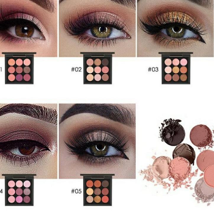 ❤ MEMEY ❤ FOCALLURE Nine Colors Eyeshadow Palette FA36