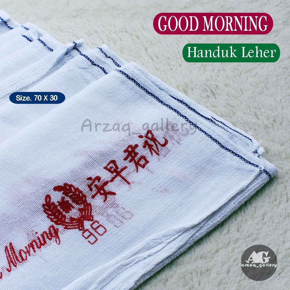 6pc   ----    Handuk good morning 96 / Handuk salon / Handuk serbaguna | Handuk Leher | Handuk | Perlengkapan