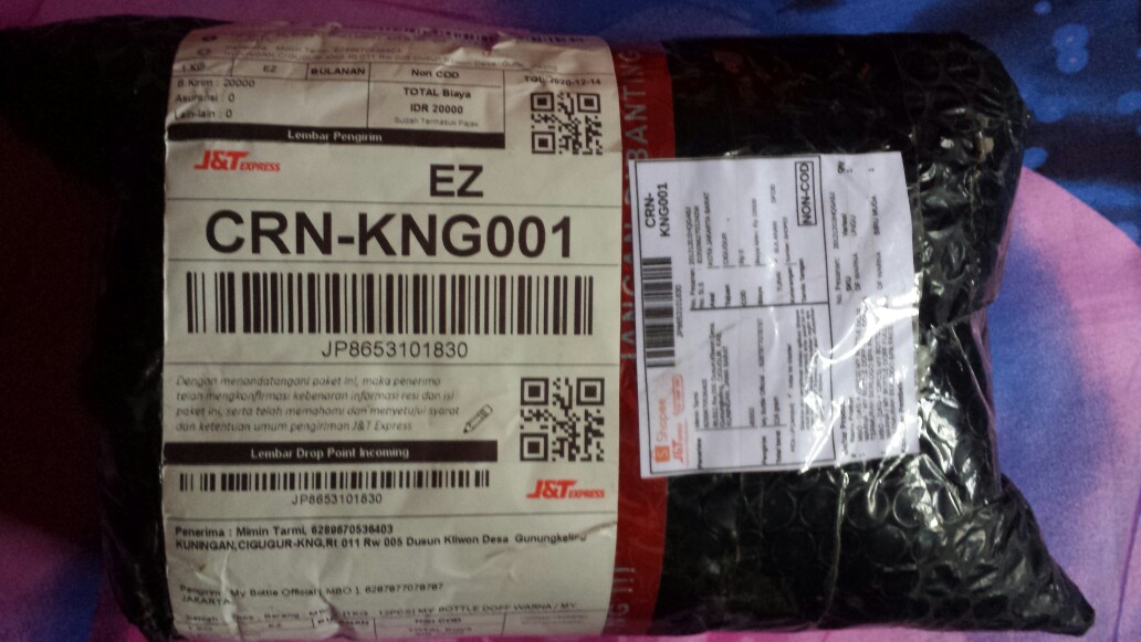 Mbo - [1kg = 12pcs] My Bottle Doff Warna / My Bottle Doff Full Colour Termurah Berlogo Bpa Free