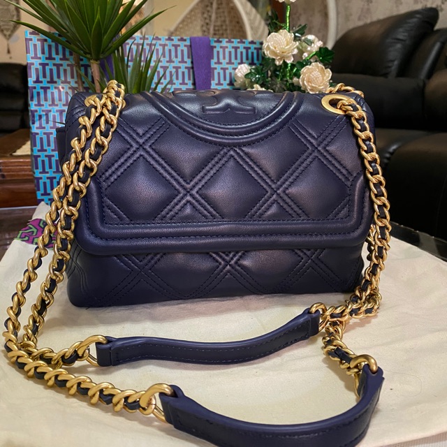 NEW TB Fleming Soft Small Convertible ORIGINAL Navy