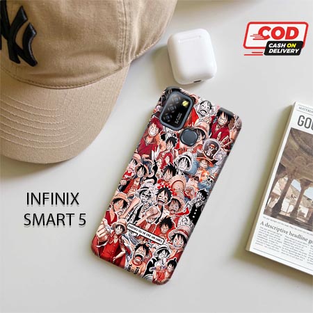 Case Infinix Smart 5 - Casing  Infinix Smart 5 - Case Anime One Piece - Case Lucu- Case Cewek - Case
