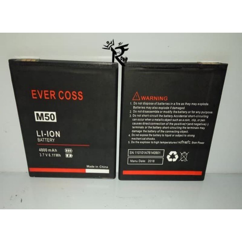 Baterai Evercoss M50A