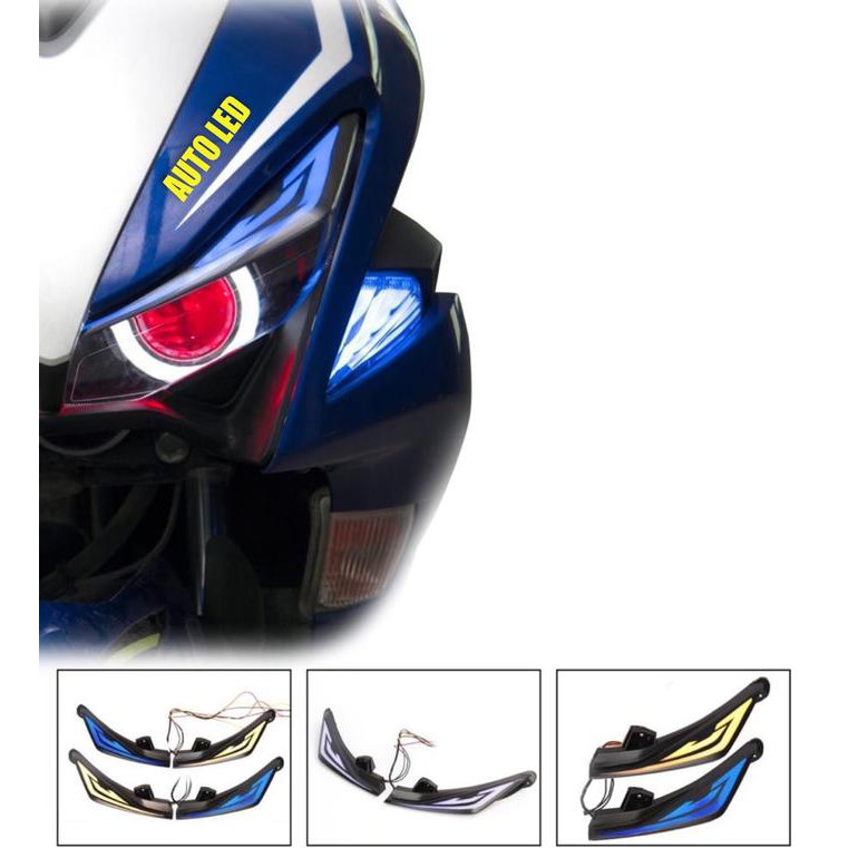 Led Audi Aerox Lampu Senja Aerox Running Sein A00131 | Lampu Motor