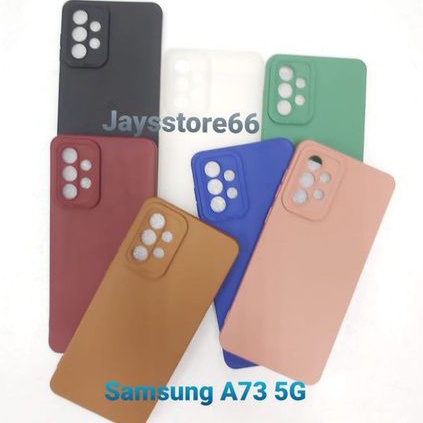 Case Pro Camera Soft Matte Protector Samsung A73 5G