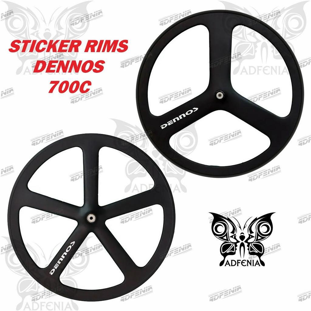 Stiker Decal Rims Dennos 700c