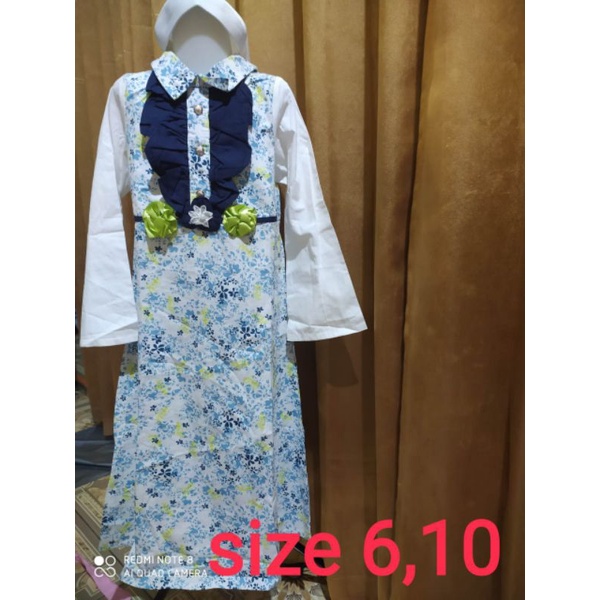 DONITA DRESS MUSLIM SET KERUDUNG