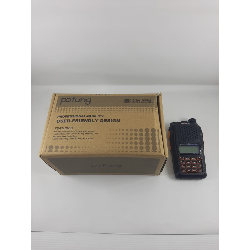 HT POFUNG UHF + VHF DUAL BAND/WALKIE TALKIE