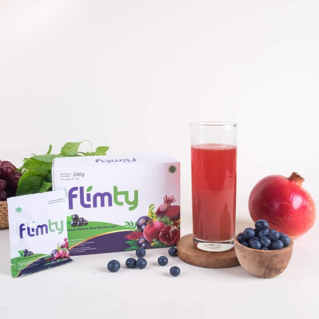 Flimty Original Fiber Box Detox Body Healthy Drink Original - Healthy Food