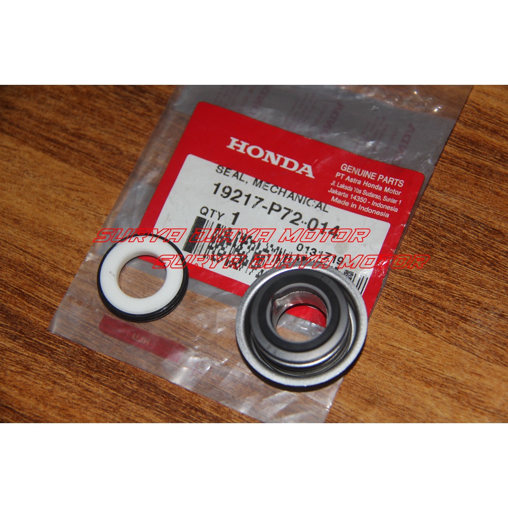Seal Mechanical 19217-P72-014 Sil Water Pump Waterpump Cbr Cb 150 Sonic Supra Gtr Cbr150r Cb150r Cs1