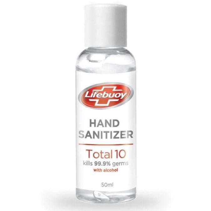 Murah Hand Sanitizer Gel Lifebuoy Total 10 Skin Immunity Boosting 50Ml