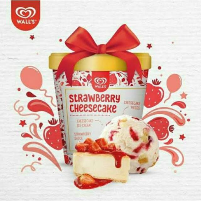 

Ice Cream Walls Strawberry Cheese Cake 750 ml
