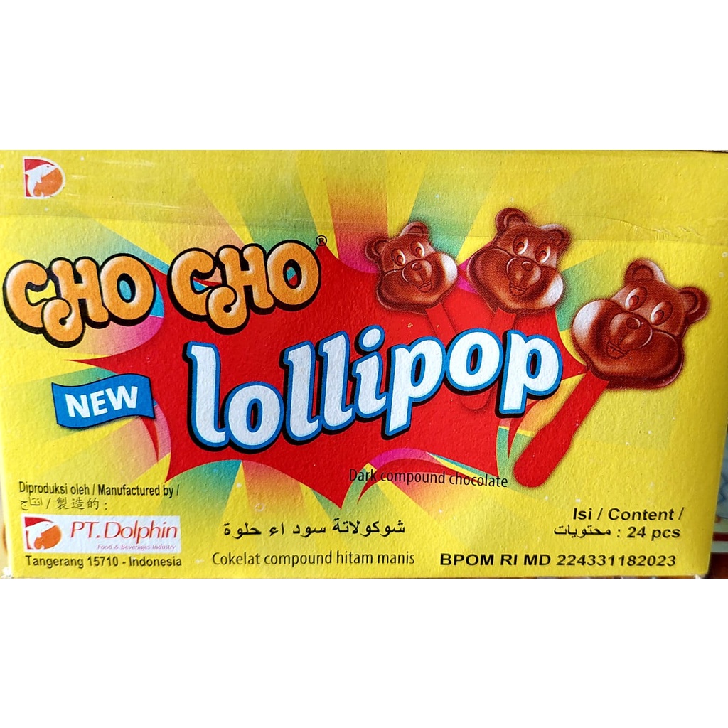 

Cho Cho Lollipop isi 24pcs