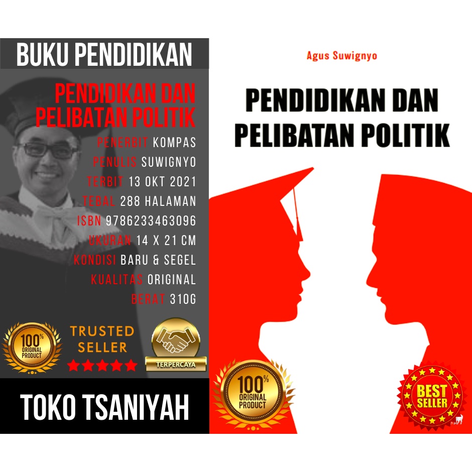 Buku Pendidikan dan Pelibatan Politik Agus Suwignyo Buku Sejarah Pendidikan Indonesia Buku Sosial Po