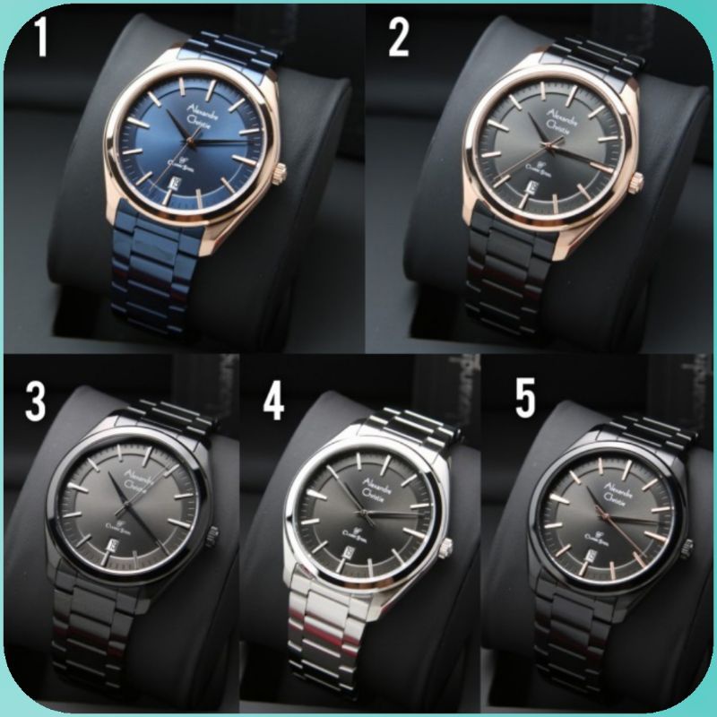 Jam Tangan Pria Alexandre Christie 8654 AC8654 AC 8654 ORIGINAL