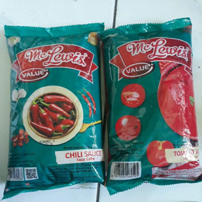 

saos mclewis tomat / sambal