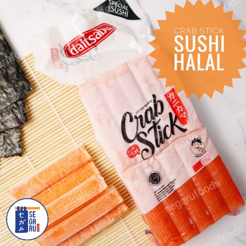 Crab Stick Daitsabu Premium | Stik Kepiting 500 Gram