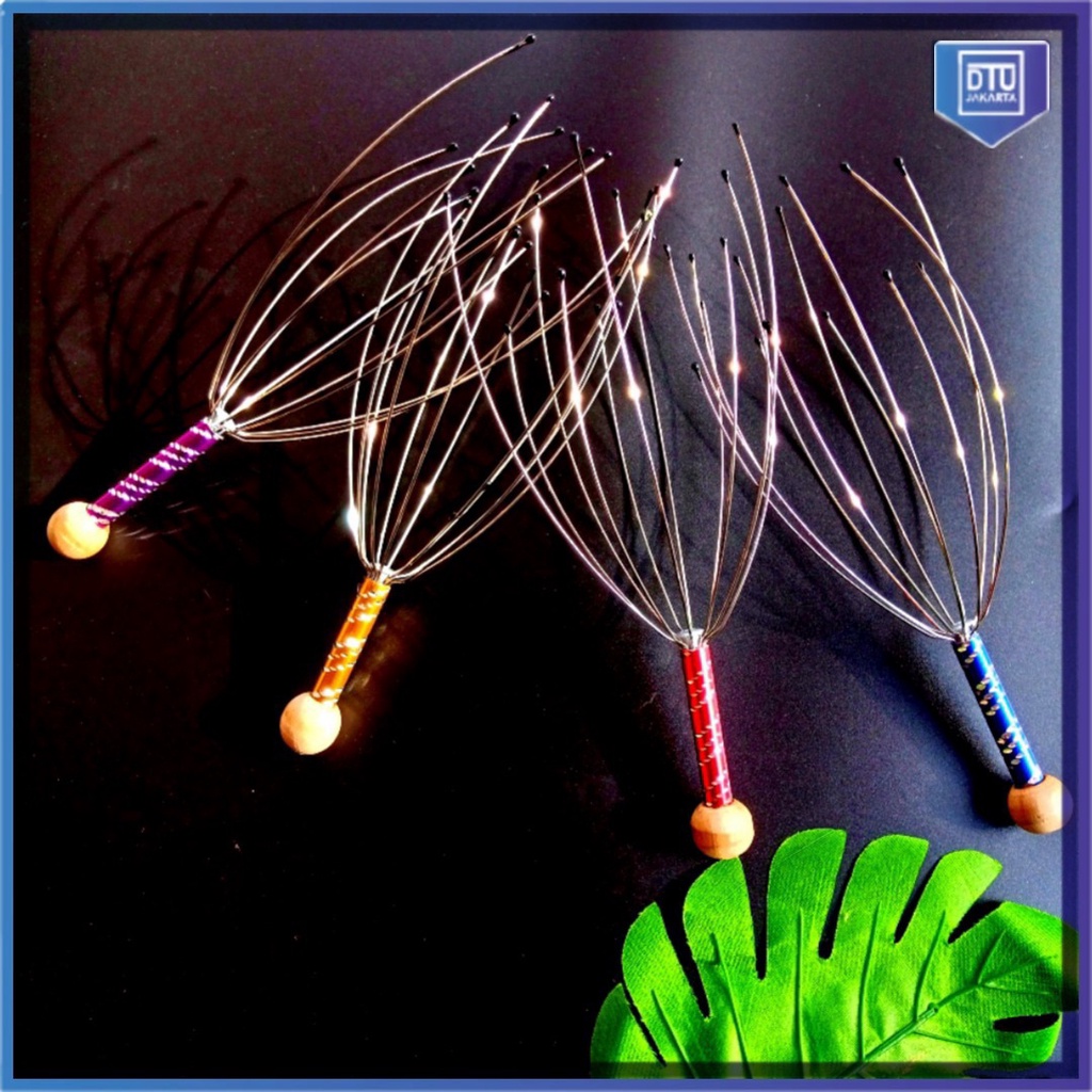 [DTU] Alat Pijat dan Garuk Kepala - Hand Head Massager Bokoma