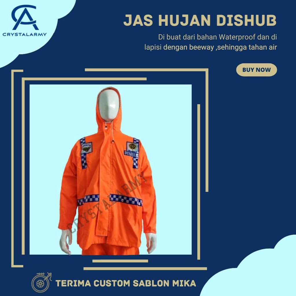 Jas hujan pria/Jas hujan dishub/Jas hujan motor