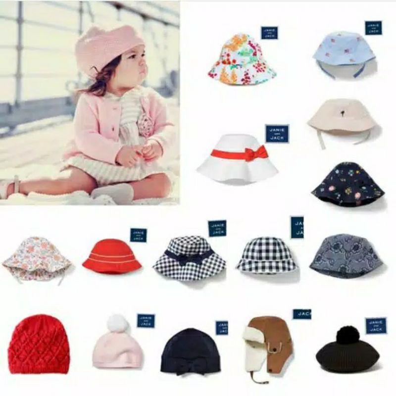 Topi Bayi Topi Anak Branded Janie And Jack Place PART 1