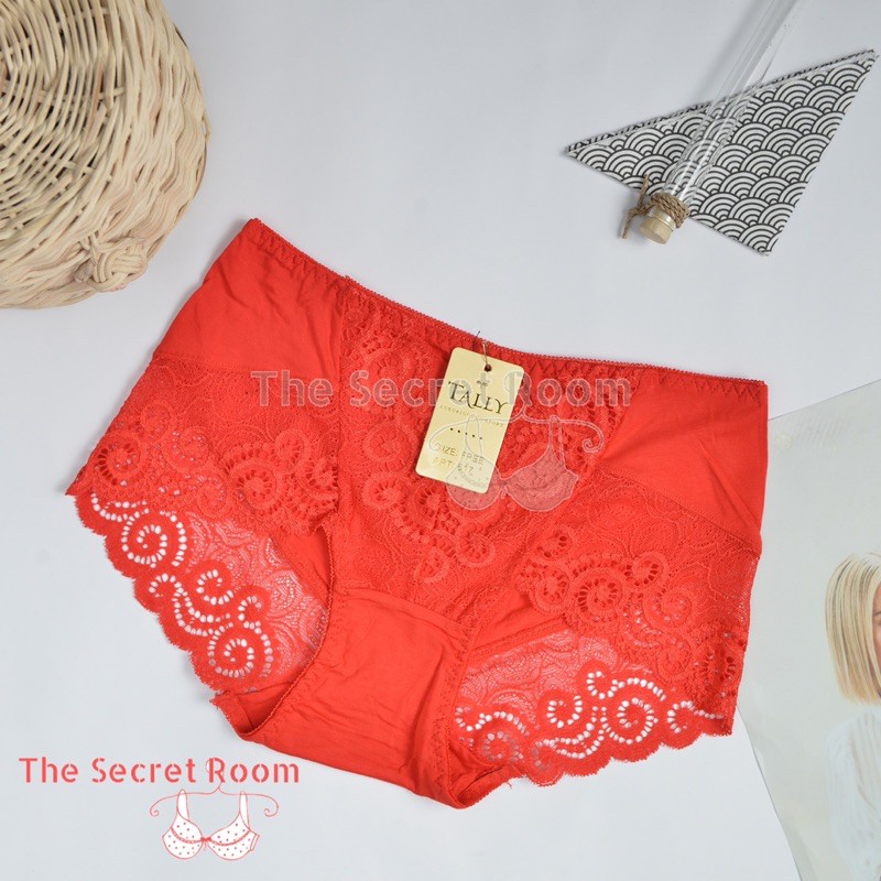 TALLY CD CELANA DALAM RENDA 617 | FREE SIZE | FIT XL | PRETTY LACE PANTIES