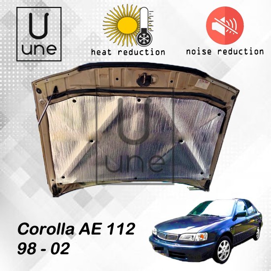 Peredam Panas Kap Mesin Corolla AE 112 98 - 02 Full Kap