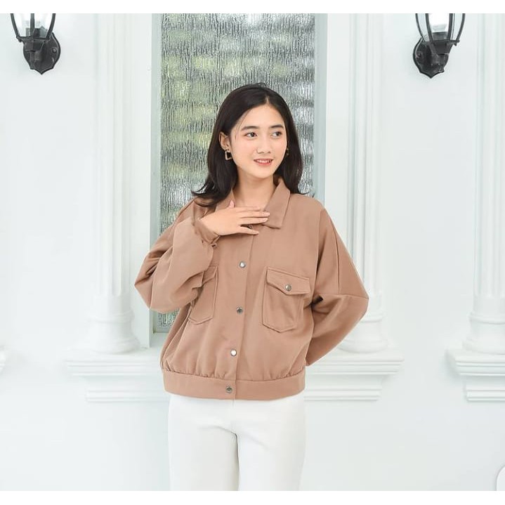 Sweater Wanita Grosir Keren - Olin Button