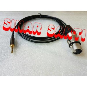 Kabel For Camera DSLR ( XLR + Mini Stereo 3,5mm )