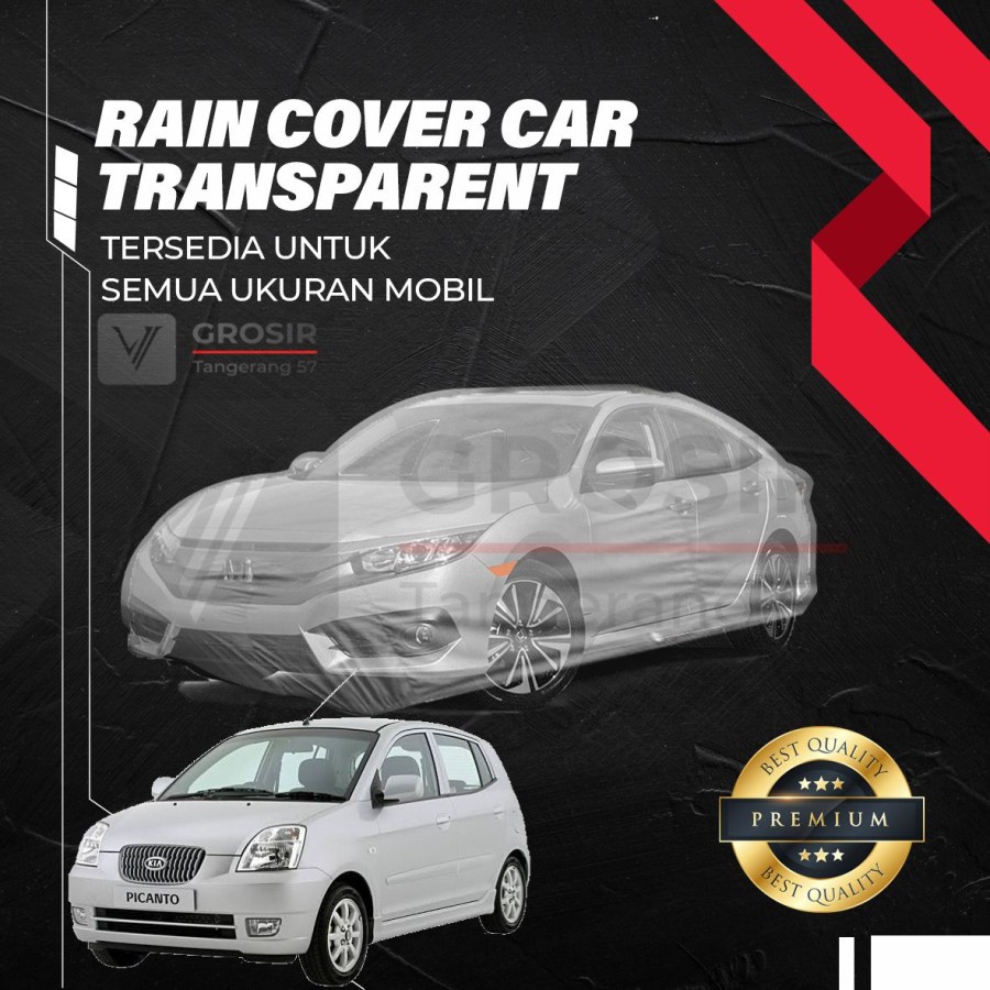 SARUNG TRANSPARAN PICANTO MORNING 2004-2007 / BODY COVER PICANTO