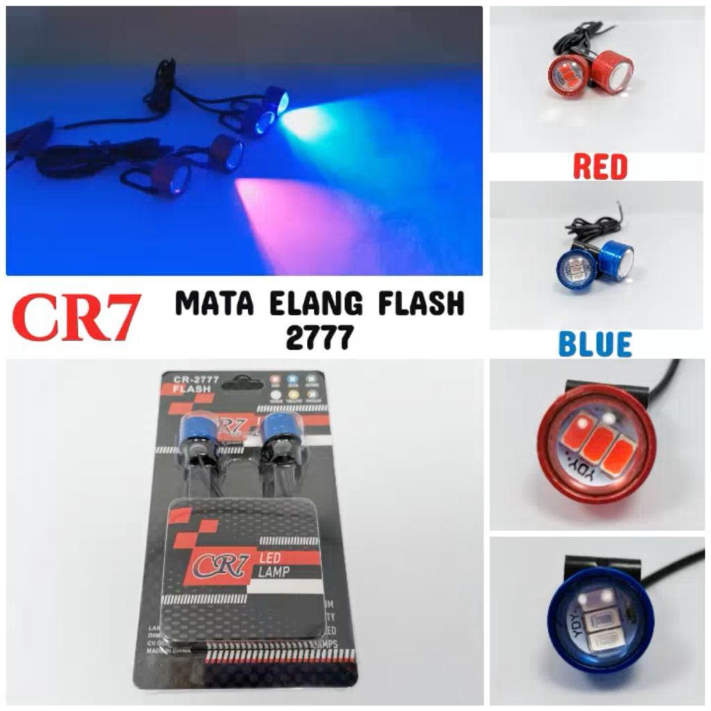 Lampu Sein strobo mata elang Full CNC Depan Belakang Motor