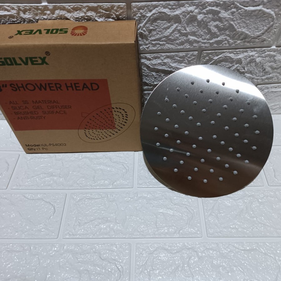 Kepala Shower Bulat Rain Head shower Bulat 10 inch