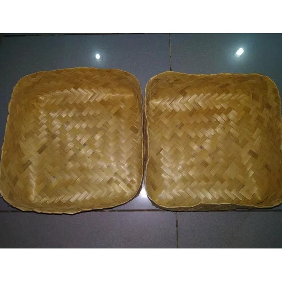 

BESEK BAMBU 25X25 CM. KOTAK, MURAH.. DISKON